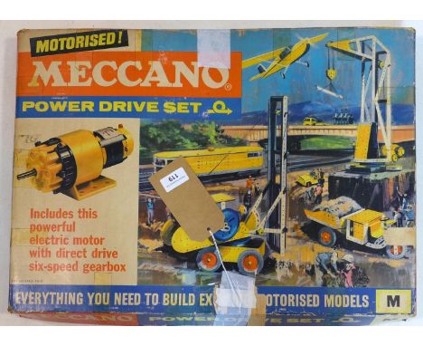 A vintage Meccano 'Power Drive' set in original box 
