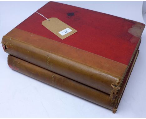 Windor Castle - An Architectural History Vol I &amp; II by William St John Hope, published at the offices of Country Life, 19