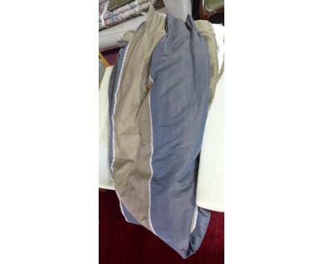 A pair of modern curtains 