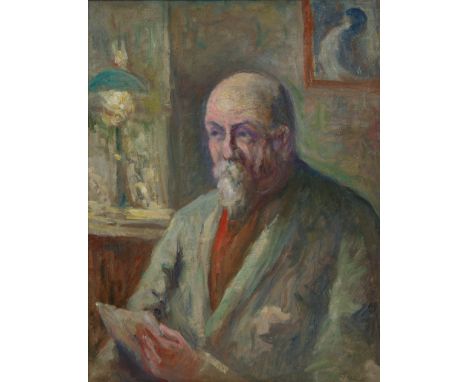 MAXIMILIEN LUCE (FRENCH 1858-1941)Self-Portrait,oil on canvas board41 x 33 cm (16 1/8 x 13 in.)framed dimensions: 58 x 50 cm 