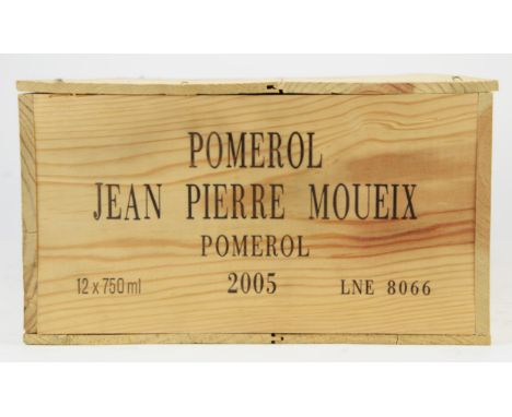 Bordeaux wines, Jean Pierre Mouex 2005, Pommerol (12 bottles)Note: This wine has been supplied by recognised merchants to the