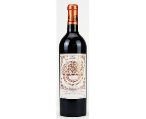 Bordeaux wine, Chateau Pichon Longueville 2000 (12 bottles)Note: This wine has been supplied by recognised merchants to the v