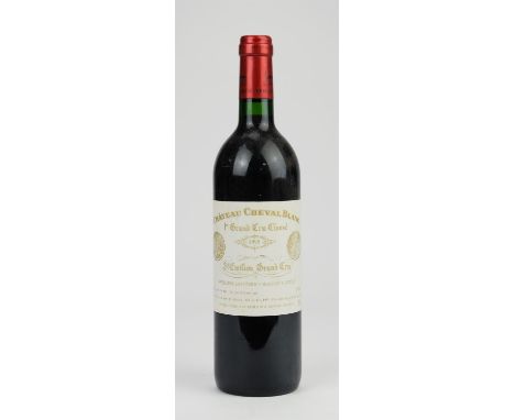 Bordeaux wine, Chateau Cheval Blanc 1995,1 bottle (1)Note: This wine has been supplied by recognised merchants to the vendor 