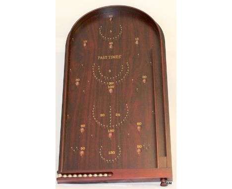 A new and boxed past times bagatelle board