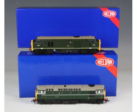 Two Heljan gauge OO/HO diesel locomotives, comprising No. 2301 Class 23 and No. 2600 Class 26, both boxed with instructions.B