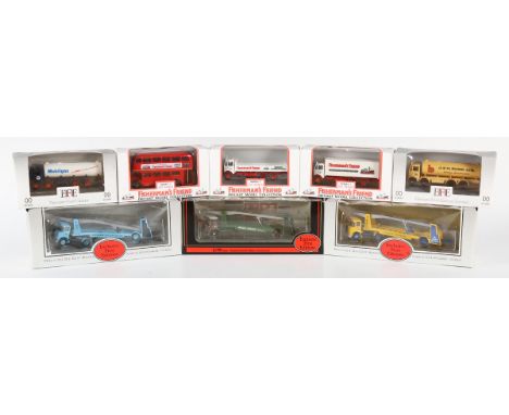 Twenty-five Gilbow Exclusive First Edition commercial vehicles, including a tanker, container lorries, flatbed lorries, wagon