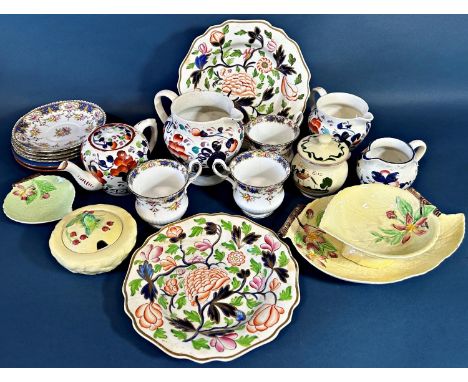 A collection of Poole table ware including tureens, plates in various sizes, cups, saucers, etc together with a small collect