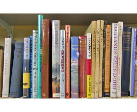 English Topography - various counties, together with architectural interest, natural history, etc, 35 volumes approximately 