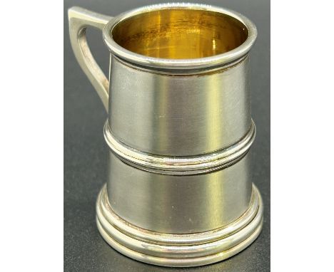 A silver mini tankard, London 1903, maker George Betjemann &amp; Sons, weight 1.1oz approx