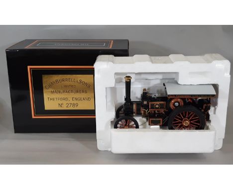 Limited Edition model of The Burrell Engine no 2789 'The President'  1:24 scale model locomotive, by Midsummer Models, boxed 