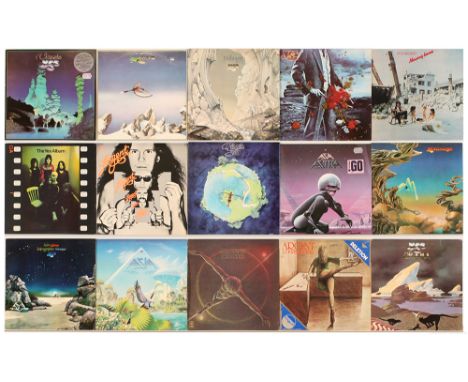 A Collection of Progressive Rock LPs to include artists, Yes, Asia and Argent; Yes titles to include (1) The Yes Album (UK 19
