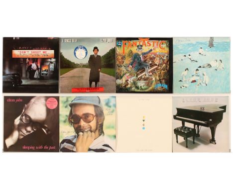 A collection of Elton John LPs to include titles (1) A Single Man (1978 Singapore, Malaysia &amp; Hong Kong, The Rocket Recor