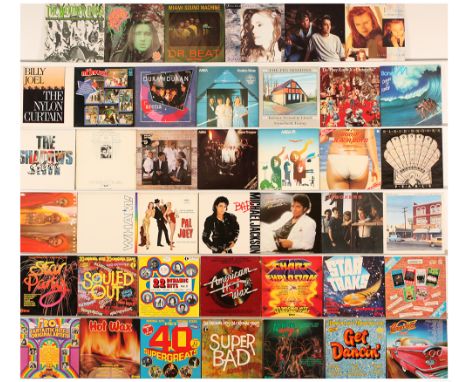 A collection of Pop / Rock LPs and 12" Singles to include artists, ABBA, Boney M, Elkie Brooks, Belinda Carlisle, Duran Duran