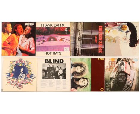 A collection of Classic/Psychedelic Rock LPs to include (1) T.Rex - T.Rex (1970 UK Press, Fly Records - HIFLY 2); (2) Blind F