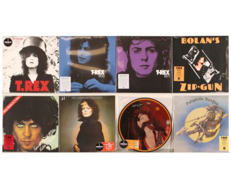 Recent Issue T.Rex and Marc Bolan Vinyl Records. EX-SHOP STOCK, titles include: Alloy and the Hidden Riders of Tomorrow, The 