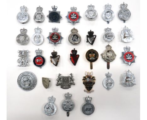 30 x Constabulary Police Obsolete Badgesincluding chrome examples QC West Riding Constabulary ... QC Hertfordshire Constabula