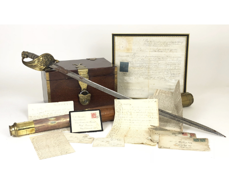 Royal Navy Archive of Captain John Simpson Royal Navy Service 1803-1846 items are part of a family archive and are believed t