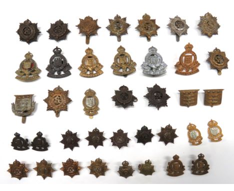 40 x Corps Cap And Collar Badgescap include bronzed KC ASC (blades) ... Bronzed KC RASC (blades) ... Brass KC ASC ... Brass K