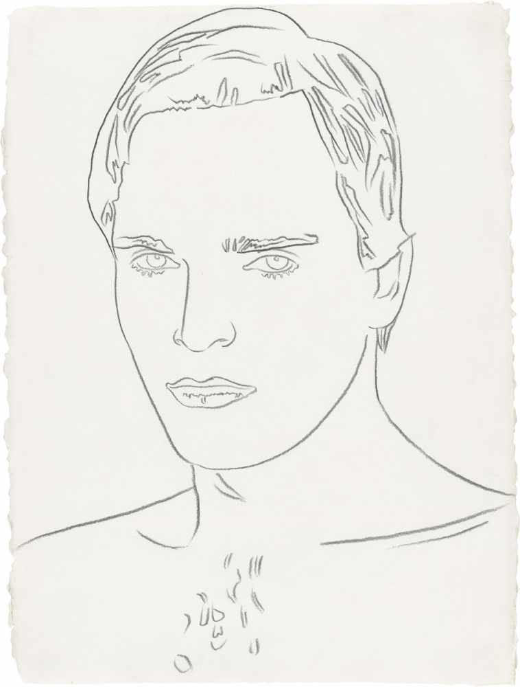 Warhol Andy Miguel Bose Miguel Bose Graphitstift Auf Hmp Velin 1983 81 X 60 Cm Andy Warhol