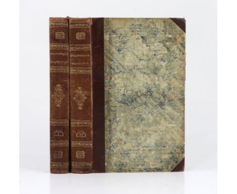 ° ° CORNWALL: Polwhele, Rev. R. - Traditions and Recollections; domestic, clerical, and literary ... 2 vols. portrait frontis