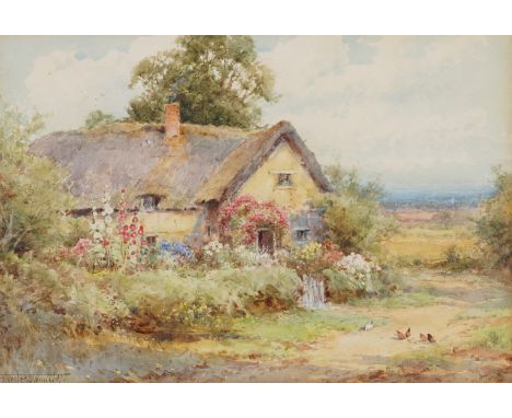 HENRY JOHN SYLVESTER STANNARD (BRITISH, 1870-1951)A cottage near Oxfordsigned 'Sylvester Stannard' (lower left)watercolour he