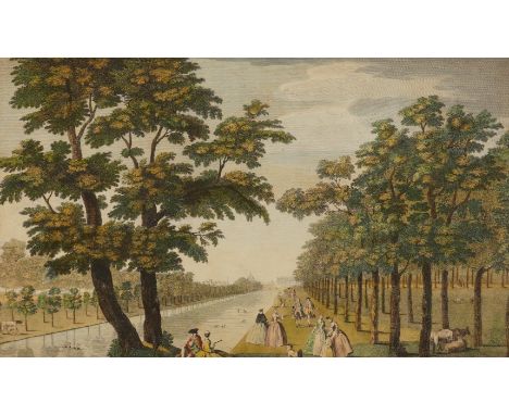 ENGLISH SCHOOL, 18TH CENTURY (5)St James's Palace, 1740; St James's Park, 1740; St James's Park 1740; Blenheim Palace; Bethle