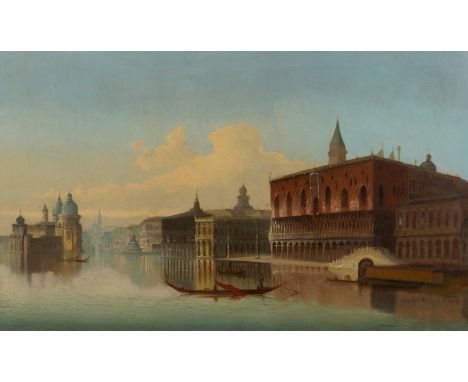 CHARLES MARCHAND (AUSTRIAN, 1843-1901)The Doges Palace, Venicesigned, dated and inscibed 'Charles Marchand 1874' (lower right