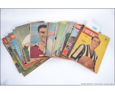 A good collection of assorted vintage 1960's Football magazines, some great cover stars and articles within. 