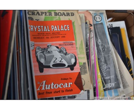 A large collection of vintage programmes and paperwork largely relating to the Theatre to include Bristol Hippodrome and many