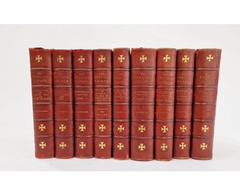 Bindings Stephens, the Very Reverend W R and Hunt, Reverend William (ed)  "A History of the English Church ...", various cont