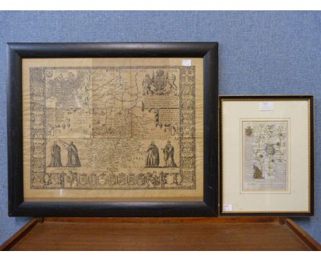 An 18th Century road map and one other 