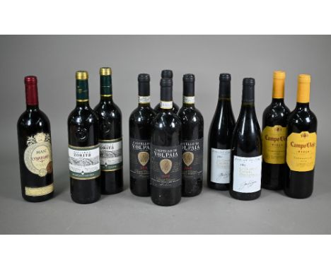 Eleven bottles of red wine, four bottles of Castello Di Volpaia, Chianti Classico Riserve, Italy 2009, two bottles Jean-Luc C