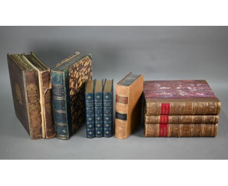 Berry, William - Encyclopedia Heraldica, 3 vols, London: Sherwood, Gilbert &amp; Piper, half calf and oil-board, 4to 1820s-30