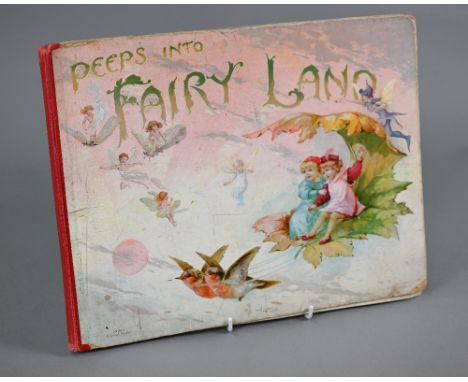 A late Victorian pop-up story-book, Peeps Into Fairyland, A Panorama Picture Book of Fairy Stories, London: Ernest Nister, ob