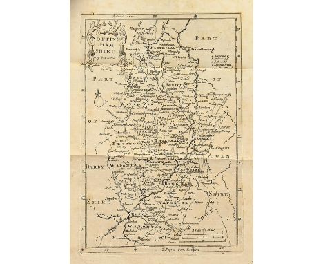 Local Interest. [Cox (Thomas)], Nottinghamshire, [from&nbsp;Magna Britannia et Hibernia], [In the Savoy: Eliz. Nutt, 1720], d