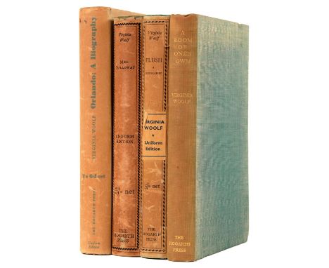 Woolf (Virginia), four association copies from the library of one of her biographers,&nbsp;each Uniform Editions from The Hog