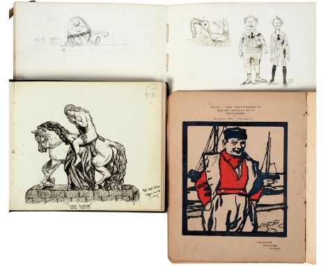A lady's friendship album, Miss Patrick, dated April 20, [19]07,&nbsp;approx. [16]pp only of sentimental manuscript inscripti