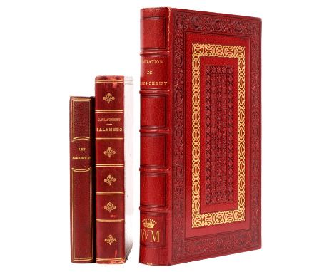 Bindings. [Kempis (Thomas&nbsp;à)], L'Imitation de Jésus-Christ, traduction inédite du XVIIₑ siècle [...], first edition thus