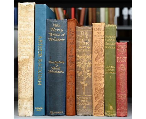 Illustrated Books. Rackham (Arthur, illustrator), Undine, London: William Heinemann, 1925, tipped-in colour plates, original 