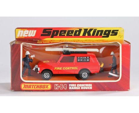 Matchbox Speed Kings, K-64 Fire Control Range Rover, boxed as new