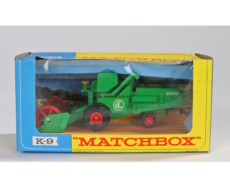 Matchbox King Size, K-9 Combine Harvester, boxed as new