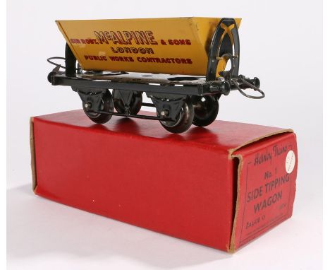 Hornby Trains No.1 Side Tipping Wagon, Gauge O, R174, boxed 