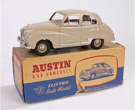 Victory models 1/18 scale Austin A40 Somerset electric scale model, in original box