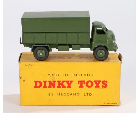 Dinky Toys 3-Ton Army Wagon 621, in green, boxed 