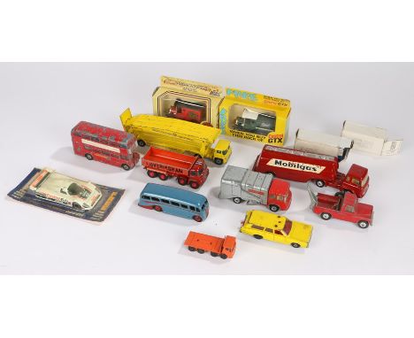 Collection of Corgi, Lesney and other model cars (qty)