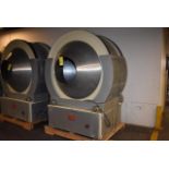 Pellegrini Stainless Steel 60'' Coating Pan with Carlo &, Montanari drives, 20'' Dia. Opening