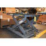 Pentalift XPLI Scissor Lift, Rated 4500 lb Capacity, 48" x 48" Rotating Table | Rigging and