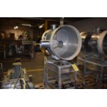 Coater/Polisher Air Baffle, 24 " Diameter, 4-Wheel Base for Pellegrini | Rigging and Loading $35