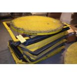 Southworth LS Series Scissor Lift, Includes 43" Diameter Skirt Rotating Table, Skirt Cover |