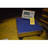 Global Platform Scale, 16" x 20" Platform, Rated 650 lb Capacity | Required Rigging and Loading Fee: